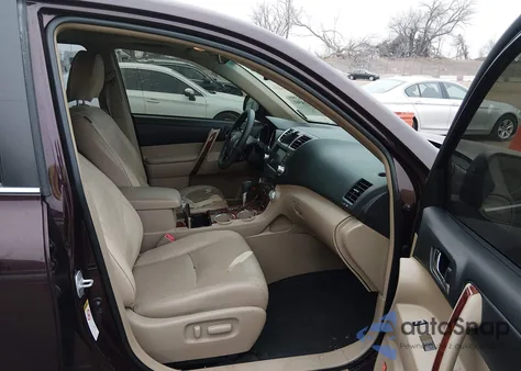 2012 Toyota Highlander Hybrid Limited V6 z USA, uszkodzony, nr VIN JTEDC3EHXC2009267